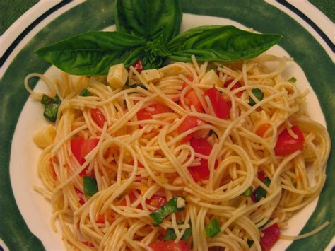 Thefultongirls Spicy Angel Hair Pasta Salad