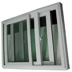 Powder Coated Track Aluminium Domald Euro Sliding Window At Rs