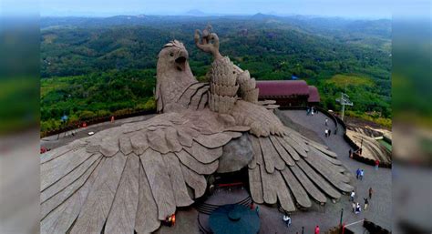 Jatayu Adventure Centre In Kerala Has The Worlds Largest Bird