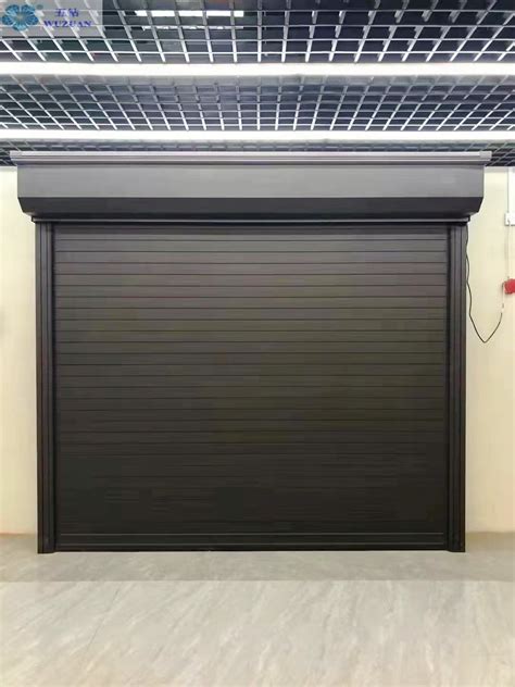 Automatic Motor Aluminium Alloy Roller Shutter Doors Interior And Outerior Rolling Roll Up Down