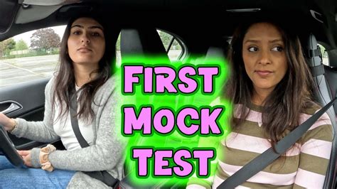 Mock Test After Hours Of Lessons Driving Test Coming Up Soon