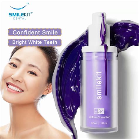 Teeth Whitening Smilekit Small Purple Bottle Whitening And Anti Cavity