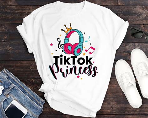 Tik Tok Princess Birthday Svg Birthday Princess Svg Cut File Etsy