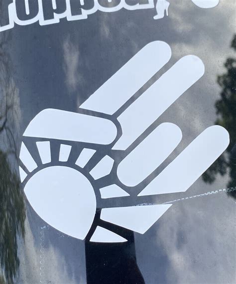 Jdm Shocker Rising Sun Vinyl Decal Sticker White Ebay