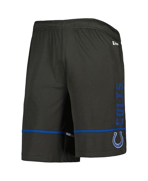 New Era Men S Charcoal Indianapolis Colts Combine Authentic Rusher Training Shorts Macy S