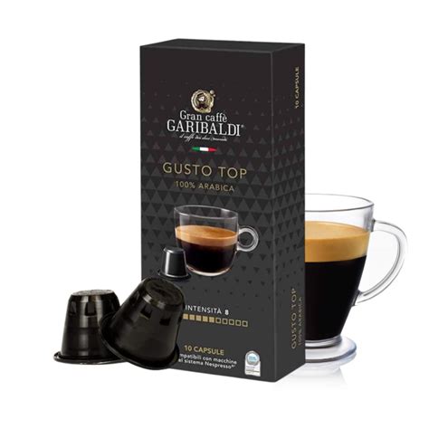 NESPRESSO Coffee Capsules GRAN CAFFE GARIBALDI Gusto Top 10 Pcs