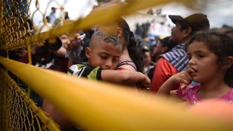 Unicef Llama A Proteger A Los Niños De La Caravana De Migrantes