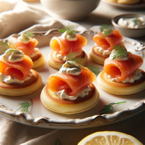 Blinis Au Saumon Fum