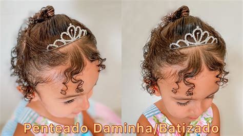 Descubra Image Penteados Para Batizado Cabelo Cacheado Infantil