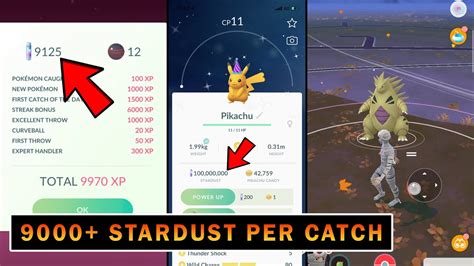 How To Get Stardust Per Catch In Pokemon Go Pokemon Go New