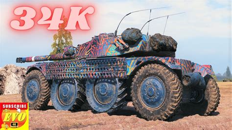 Panhard EBR 105 17K Spot Damage EBR 105 17K World Of Tanks WoT