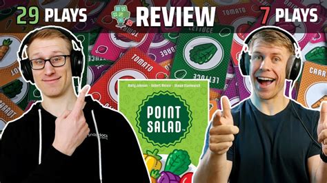 Point Salad Review La Carte Set Collection Youtube