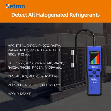 Xetron Flagship Infrared Refrigerant Leak Detector A L Compatible