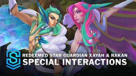 Redeemed Star Guardian Xayah Rakan Special Interactions Youtube