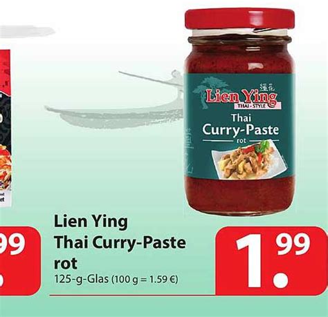 Lien Ying Thai Curry Paste Rot Angebot Bei Famila Prospekte De