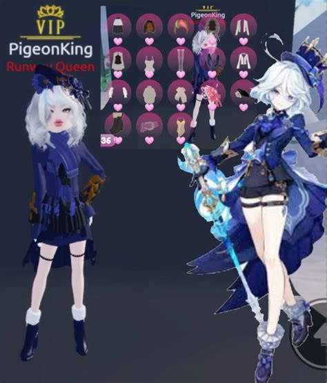 Furina From Genshin Impact In Dress To Impress In 2024 Dress To