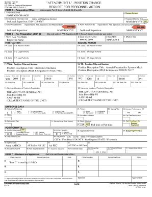 Fillable Online Dma Wi Attachment L Position Change Fax Email Print