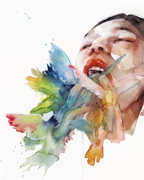 Artist Agnes Cecile Agnes Cecile Agnes Cecile Watercolor Agnes