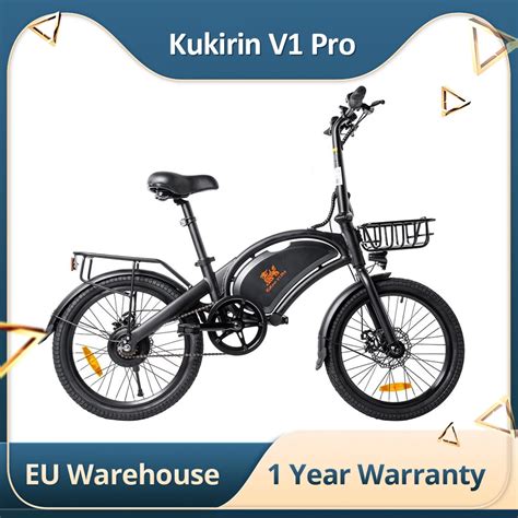 2023 NEW Kukirin V1 Pro Electric Folding Bike 350W 20in Tires 48V 7 5Ah