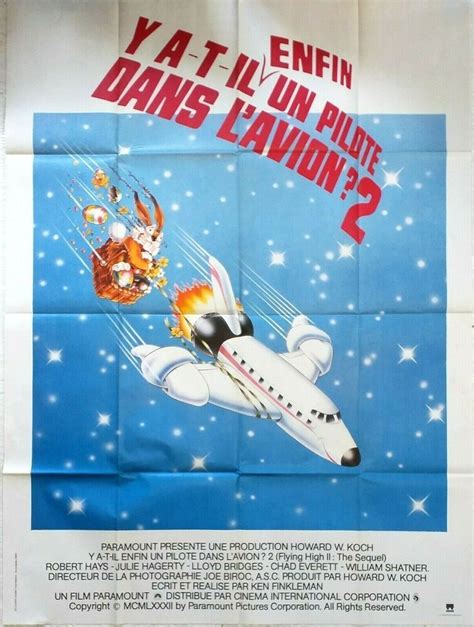 Affiche Cin Ma Y A T Il Enfin Un Pilote Dans L Avion X Cm