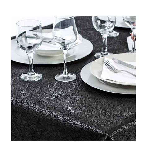 Nappe En Non Tiss Plus Noir X Cm Ut S