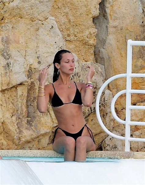 Bella Hadid Showed Off Her Perfect Body In A Tiny Bikini In Cannes The Fappening