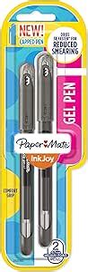 Paper Mate InkJoy 2022983 Lot de 2 stylos à encre gel pointe moyenne