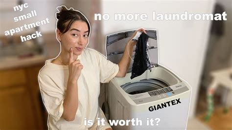 How To Use Giantex Portable Washing Machine Dryer Is It Worth It