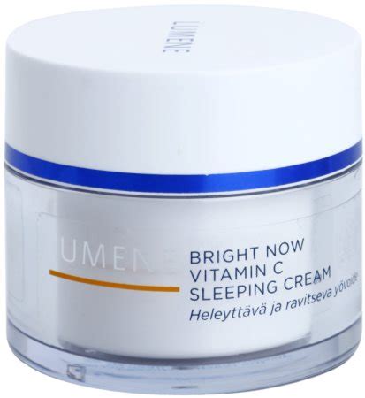 Lumene Bright Now Vitamin C Cr Me De Nuit Visage Notino Fr