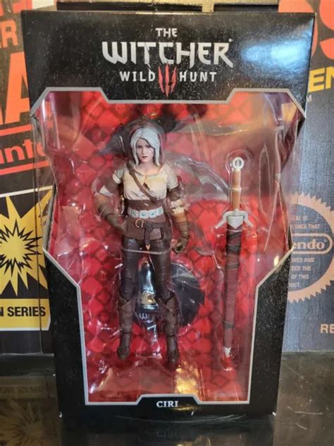 Figurine Mcfarlane The Witcher Wild Hunt Ciri Cm Neuf Sous Blister