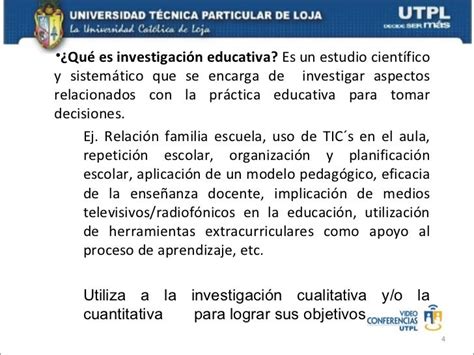 Investigación Educativa