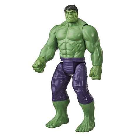 Avengers Hulk Action Figure Deluxe 30cm Con Blaster Titan Hero Blast