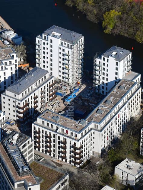 Berlin Aus Der Vogelperspektive Baustelle Zum Neubau Einer