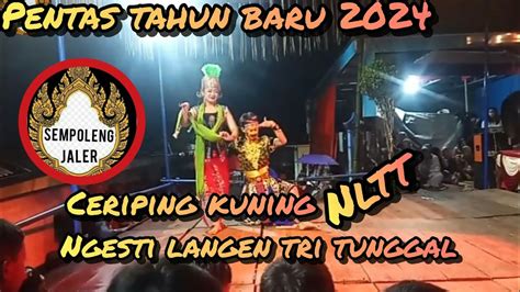 Pentas Tahun Baru Tari Topeng Criping Kuning Nltt Lengkong Garung