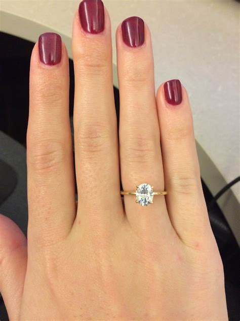 Oval Engagement Ring Kay At Tracy Pogue Blog