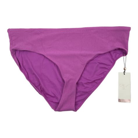 Calia By Carrie Underwood Bikini Bottom Womens XXL XL Purple Textured EBay