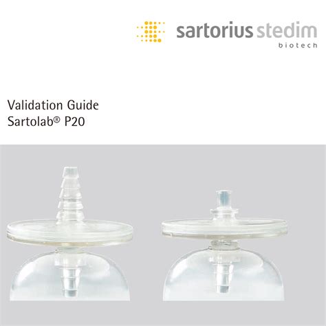 德国sartorius Sartolab® P20和sartolab® P20 Plus除菌过滤器过滤器生物工程设备生命科学仪器及设备