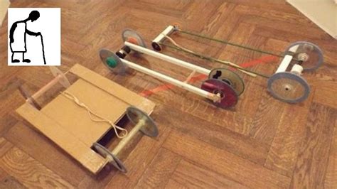 Car Powered By Rubber Bands