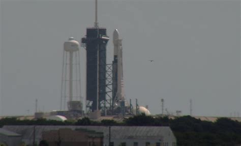 After Delays Falcon 9 Rocket Back On Launch Pad With Starlink Satellites Spaceflight Now