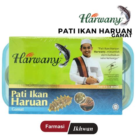 Harwany Pati Ikan Haruan Fish Essence 75ml X 7 Bottles Shopee Malaysia