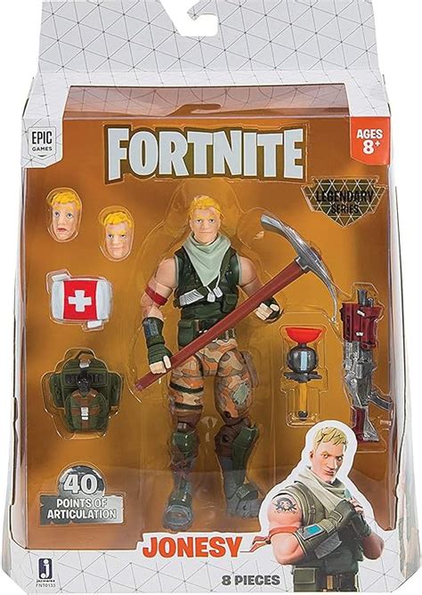 Amazon フォートナイト ジョンジー おもちゃ フィギュア 人形 Fortnite Jonesy レジェンダリーシリーズ Legendary Series Figure 15センチ