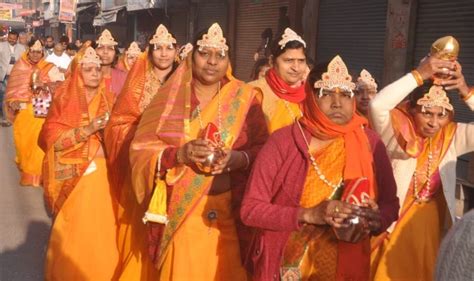 Shreejis Palanquin Yatra Was Taken Out With Pomp धूमधाम से निकाली गई