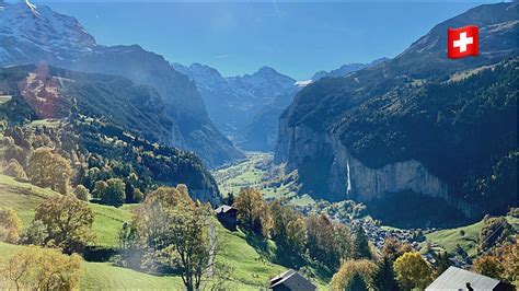 Lauterbrunnen Wengen Lauterbrunnen Train Experience Switzerland