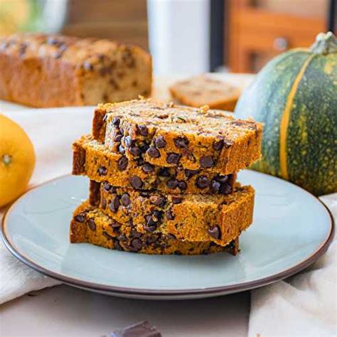 Cake épicé à la courgette et aux pépites de chocolat Sans sucre et