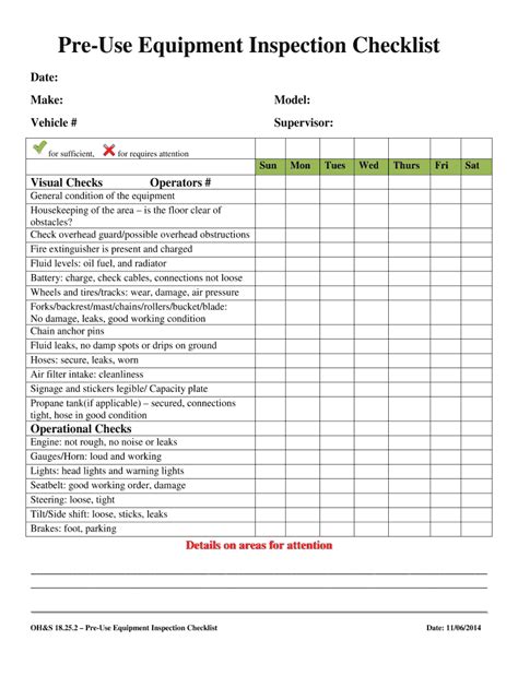 Machine Startup Checklist Template Fill Out And Sign Online Dochub