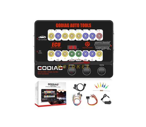 Godiag GT100 OBD Breakout Box With Single Display And Canbus Protocol