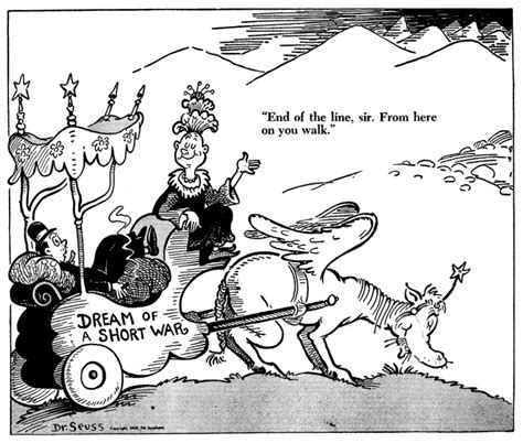 Between The Covers Tc Tidbit Dr Seuss And Wwii Political Cartoons