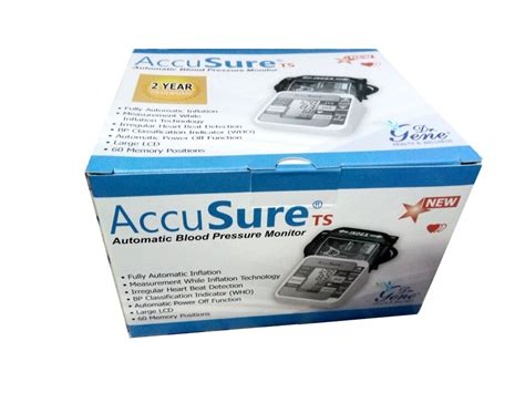 Dr Gene Accusure Upper Arm Bp Monitor Ts Ts At Rs 1049piece In Delhi