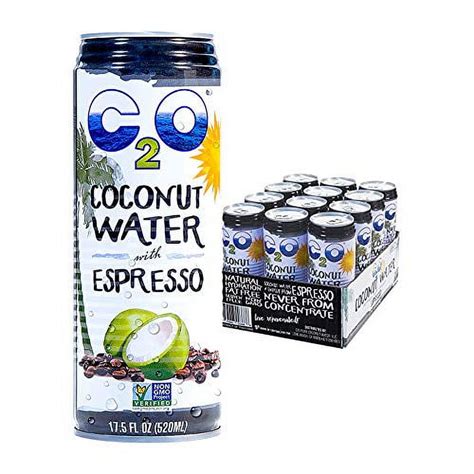 C O Pure Coconut Water With Espresso Plant Based Non Gmo Dairy Free