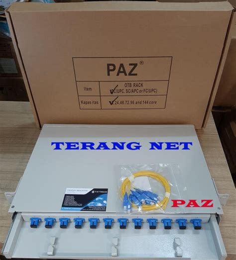 Paz Otb Odf Rack Core Lengkap Sc Upc Trademall Id